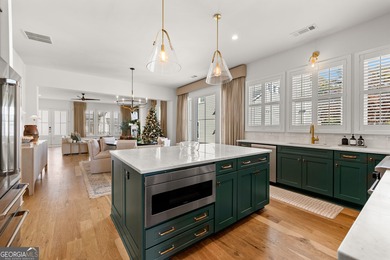 Experience elevated living in this better-than-new 2024 home on Canongate At Flat Creek Club in Georgia - for sale on GolfHomes.com, golf home, golf lot