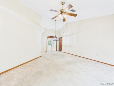 Discover this spacious 3/2.5/2 residence nestled on a cul-de-sac on Sugarmill Woods Golf and Country Club in Florida - for sale on GolfHomes.com, golf home, golf lot