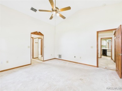 Discover this spacious 3/2.5/2 residence nestled on a cul-de-sac on Sugarmill Woods Golf and Country Club in Florida - for sale on GolfHomes.com, golf home, golf lot