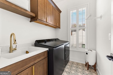 Experience elevated living in this better-than-new 2024 home on Canongate At Flat Creek Club in Georgia - for sale on GolfHomes.com, golf home, golf lot