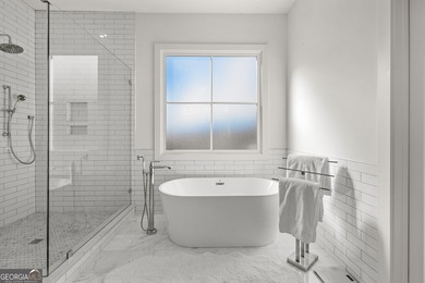 Experience elevated living in this better-than-new 2024 home on Canongate At Flat Creek Club in Georgia - for sale on GolfHomes.com, golf home, golf lot