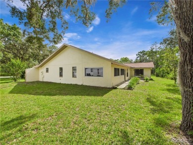 Discover this spacious 3/2.5/2 residence nestled on a cul-de-sac on Sugarmill Woods Golf and Country Club in Florida - for sale on GolfHomes.com, golf home, golf lot