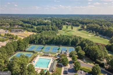 Walk out and Tee Off! With Panoramic Views of the 15th Hole on Hamilton Mill Golf Club in Georgia - for sale on GolfHomes.com, golf home, golf lot