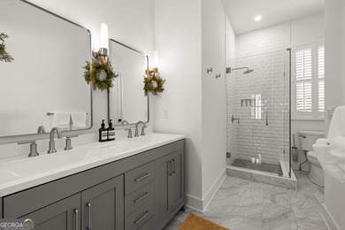 Experience elevated living in this better-than-new 2024 home on Canongate At Flat Creek Club in Georgia - for sale on GolfHomes.com, golf home, golf lot