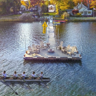 If you are a water lover, THIS is an incredible waterfront on Birchwood Country Club in Connecticut - for sale on GolfHomes.com, golf home, golf lot