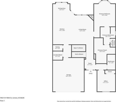 Maintenance-Free Living in a Prime Lenexa Golf Course Community! on Falcon Valley Golf Course in Kansas - for sale on GolfHomes.com, golf home, golf lot