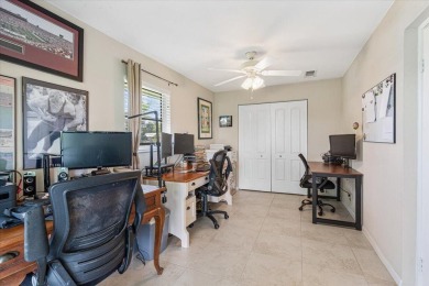 Tucked along a quiet stretch of Sandpiper Bay, this home blends on Club Med Sandpiper in Florida - for sale on GolfHomes.com, golf home, golf lot