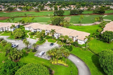 Picturesque double fairway views from this stunning 2nd floor, 3 on Quail Ridge Golf Course and Country Club in Florida - for sale on GolfHomes.com, golf home, golf lot