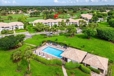 Picturesque double fairway views from this stunning 2nd floor, 3 on Quail Ridge Golf Course and Country Club in Florida - for sale on GolfHomes.com, golf home, golf lot