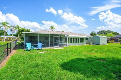 Tucked along a quiet stretch of Sandpiper Bay, this home blends on Club Med Sandpiper in Florida - for sale on GolfHomes.com, golf home, golf lot