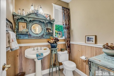One of the most stunning & iconic homes on the best street in on Genoa Lakes Golf Club - Lakes Course in Nevada - for sale on GolfHomes.com, golf home, golf lot