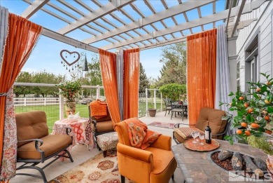 One of the most stunning & iconic homes on the best street in on Genoa Lakes Golf Club - Lakes Course in Nevada - for sale on GolfHomes.com, golf home, golf lot