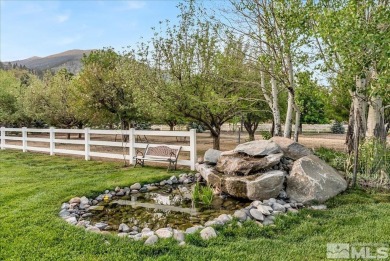 One of the most stunning & iconic homes on the best street in on Genoa Lakes Golf Club - Lakes Course in Nevada - for sale on GolfHomes.com, golf home, golf lot