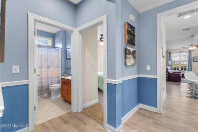 This lovely brick townhome is tucked away in one of Leland's on Magnolia Greens Golf Plantation in North Carolina - for sale on GolfHomes.com, golf home, golf lot