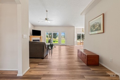 This lovely single level home in a gated community offers easy on Ridgecrest Golf Course in Idaho - for sale on GolfHomes.com, golf home, golf lot