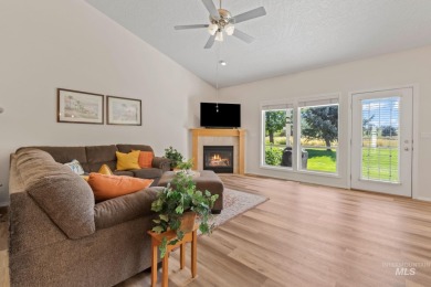 This lovely single level home in a gated community offers easy on Ridgecrest Golf Course in Idaho - for sale on GolfHomes.com, golf home, golf lot