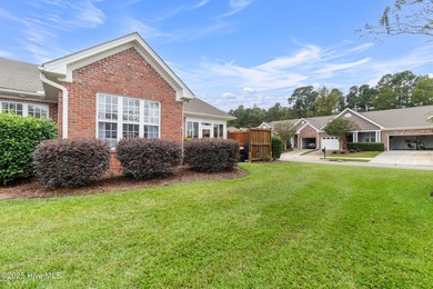This lovely brick townhome is tucked away in one of Leland's on Magnolia Greens Golf Plantation in North Carolina - for sale on GolfHomes.com, golf home, golf lot