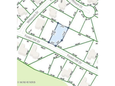 Build your dream home in the desirable Forest Hills subdivision on Heatherhurst Golf Course in Tennessee - for sale on GolfHomes.com, golf home, golf lot