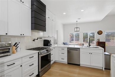 Beautifully updated in 2023, this 3 bed, 2 bath, 2,115 sq. ft on Highland Falls Golf Club in Nevada - for sale on GolfHomes.com, golf home, golf lot