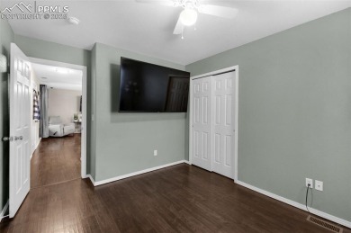Discover this bright two-story home in the Woodmen Hills on Antler Creek Golf Course in Colorado - for sale on GolfHomes.com, golf home, golf lot