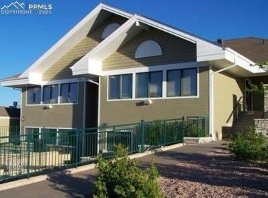 Discover this bright two-story home in the Woodmen Hills on Antler Creek Golf Course in Colorado - for sale on GolfHomes.com, golf home, golf lot