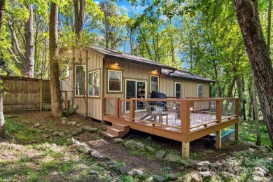 This charming 1900 home was completely remodeled in 2014 on Black Mountain Golf Course in North Carolina - for sale on GolfHomes.com, golf home, golf lot