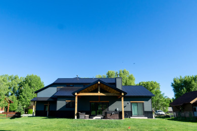 Modern Golf Course Home on 16th Fairway of Dos Rios on Dos Rios Golf Course in Colorado - for sale on GolfHomes.com, golf home, golf lot
