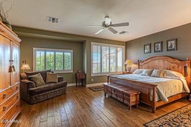 OPEN SATURDAY, 1/2/26, 11-3 pm. This stunning residence has been on Tuscany Falls At Pebble Creek in Arizona - for sale on GolfHomes.com, golf home, golf lot