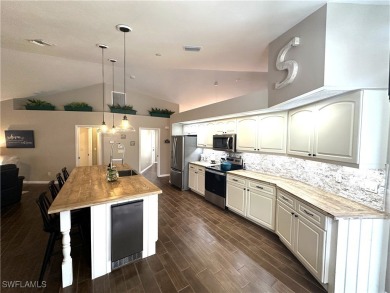 Custom built FIVE bedroom THREE bath pool home connected to on Copperhead Golf Club in Florida - for sale on GolfHomes.com, golf home, golf lot