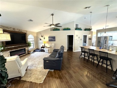 Custom built FIVE bedroom THREE bath pool home connected to on Copperhead Golf Club in Florida - for sale on GolfHomes.com, golf home, golf lot