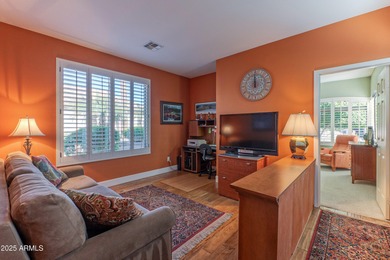 OPEN SATURDAY, 1/2/26, 11-3 pm. This stunning residence has been on Tuscany Falls At Pebble Creek in Arizona - for sale on GolfHomes.com, golf home, golf lot