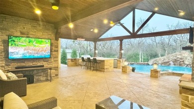 Discover your private oasis in Argyle! Nestled on over 2 fully on Denton Country Club in Texas - for sale on GolfHomes.com, golf home, golf lot