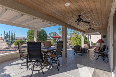 OPEN SATURDAY, 1/2/26, 11-3 pm. This stunning residence has been on Tuscany Falls At Pebble Creek in Arizona - for sale on GolfHomes.com, golf home, golf lot