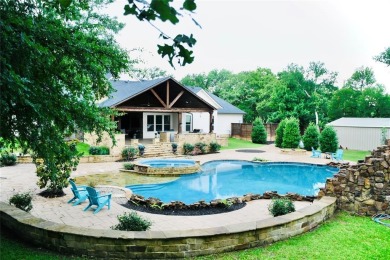 Discover your private oasis in Argyle! Nestled on over 2 fully on Denton Country Club in Texas - for sale on GolfHomes.com, golf home, golf lot