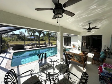 Custom built FIVE bedroom THREE bath pool home connected to on Copperhead Golf Club in Florida - for sale on GolfHomes.com, golf home, golf lot