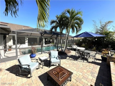 Custom built FIVE bedroom THREE bath pool home connected to on Copperhead Golf Club in Florida - for sale on GolfHomes.com, golf home, golf lot