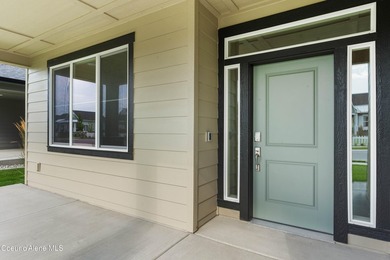 The Jasper has a welcoming interior with impressive vaulted on Prairie Falls Golf Club in Idaho - for sale on GolfHomes.com, golf home, golf lot