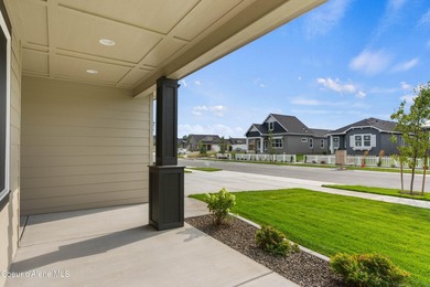 The Jasper has a welcoming interior with impressive vaulted on Prairie Falls Golf Club in Idaho - for sale on GolfHomes.com, golf home, golf lot