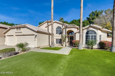 Beautifully updated 5-bedroom, 3-bath home tucked into a quiet on Arrowhead Country Club in Arizona - for sale on GolfHomes.com, golf home, golf lot