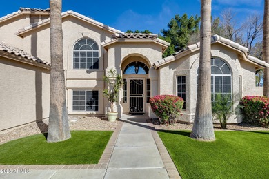 Beautifully updated 5-bedroom, 3-bath home tucked into a quiet on Arrowhead Country Club in Arizona - for sale on GolfHomes.com, golf home, golf lot