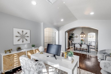 Beautifully updated 5-bedroom, 3-bath home tucked into a quiet on Arrowhead Country Club in Arizona - for sale on GolfHomes.com, golf home, golf lot