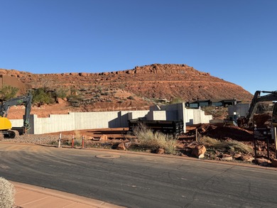Experience elevated desert living in this remarkable custom home on Entrada at Snow Canyon in Utah - for sale on GolfHomes.com, golf home, golf lot