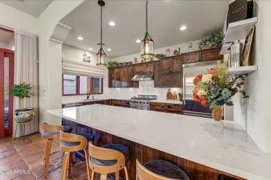 Step inside this meticulously maintained, updated on Superstition Mountain Club - Lost Gold in Arizona - for sale on GolfHomes.com, golf home, golf lot