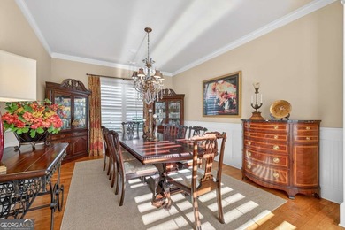 This elegantly decorated home is truly one of a kind located in on The Georgia Club in Georgia - for sale on GolfHomes.com, golf home, golf lot