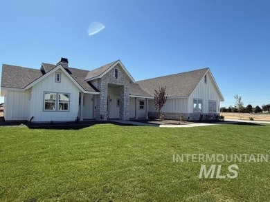 The Miller beautifully merges European elegance with the cozy on Purple Sage Golf Course in Idaho - for sale on GolfHomes.com, golf home, golf lot
