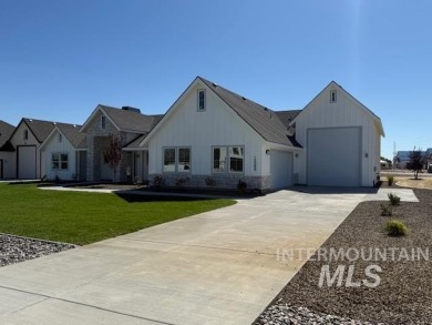 The Miller beautifully merges European elegance with the cozy on Purple Sage Golf Course in Idaho - for sale on GolfHomes.com, golf home, golf lot
