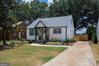 Step into this absolutely stunning, fully renovated home in the on East Lake Golf Club in Georgia - for sale on GolfHomes.com, golf home, golf lot