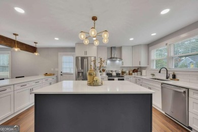 Step into this absolutely stunning, fully renovated home in the on East Lake Golf Club in Georgia - for sale on GolfHomes.com, golf home, golf lot