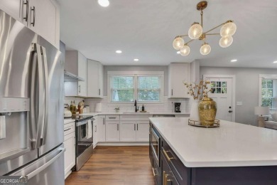 Step into this absolutely stunning, fully renovated home in the on East Lake Golf Club in Georgia - for sale on GolfHomes.com, golf home, golf lot