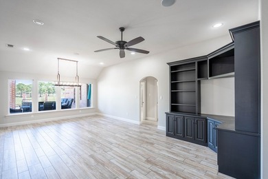 Stunning 4 bed, 3 bath home on the golf course with sweeping on Green Tree Country Club in Texas - for sale on GolfHomes.com, golf home, golf lot